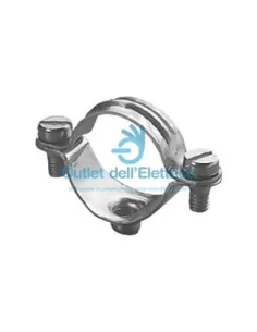 Gewiss GW50809 Verzinkter Kragen M6 Durchmesser 38-40